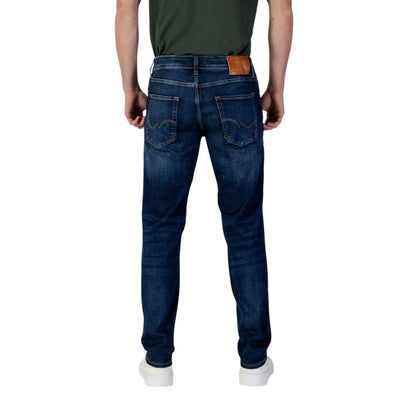 Blue Organic Cotton Relaxed Fit Jean