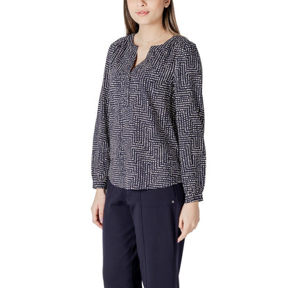 Blue Viscose Blouse