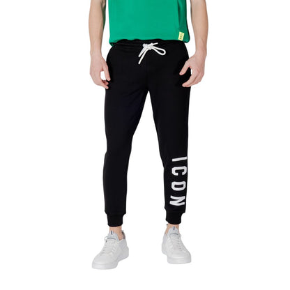 Black Cotton Joggers Workout Pant