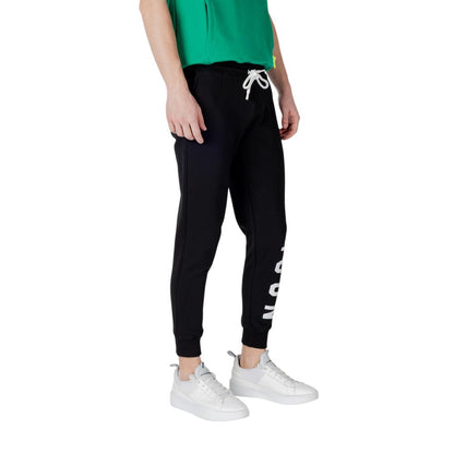 Black Cotton Joggers Workout Pant