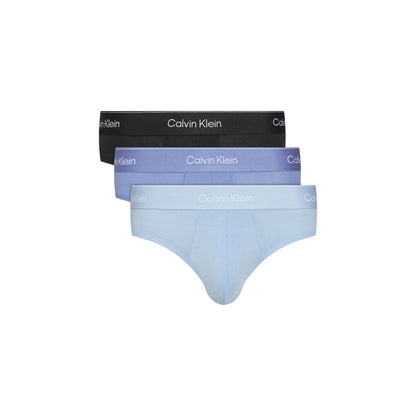 Blue Cotton Underwear