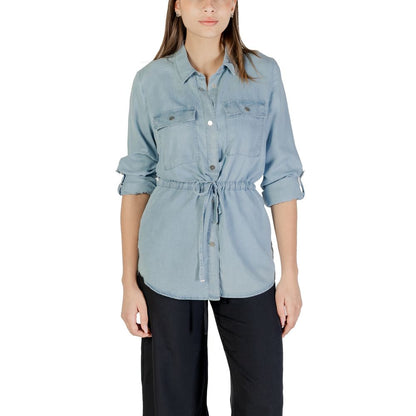 Light Blue Tencel Blouse