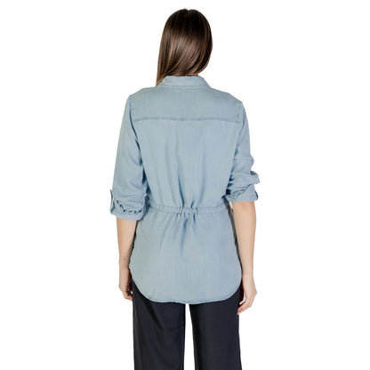 Light Blue Tencel Blouse