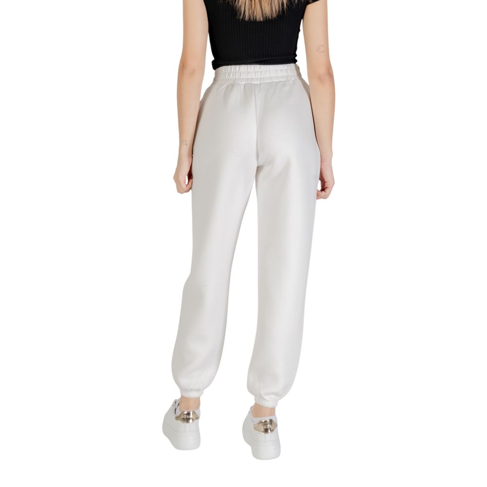 Cream Viscose Joggers Workout Pant