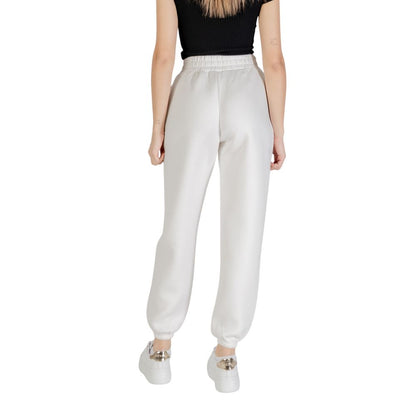 Cream Viscose Joggers Workout Pant