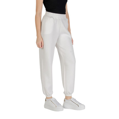Cream Viscose Joggers Workout Pant