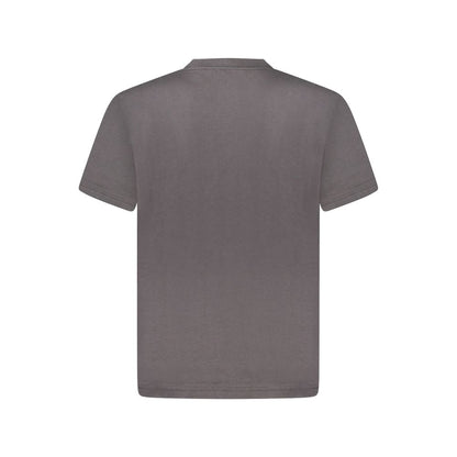 Black Cotton Men T-Shirt