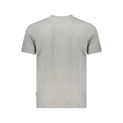 Gray Organic Cotton Men T-Shirt