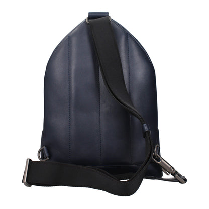 Blue Leather Backpacks