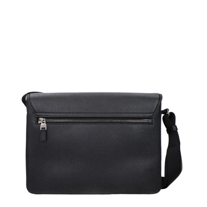 Black Leather Crossbody Bags