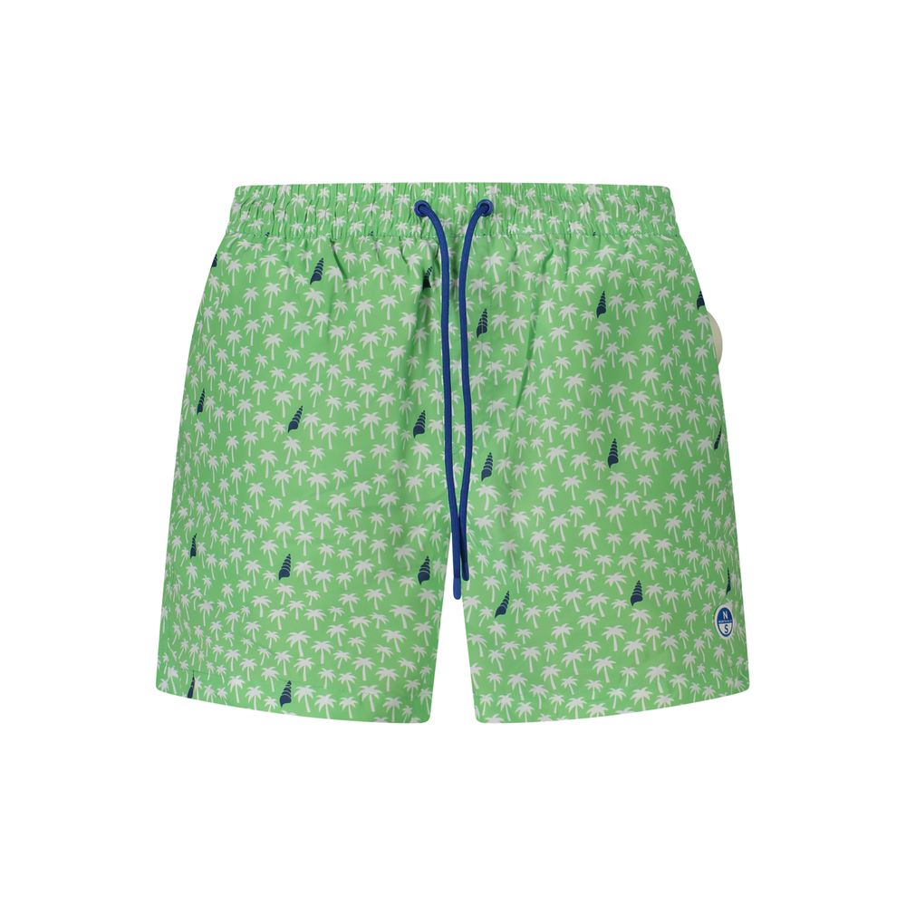 Green Polyester Swimwear