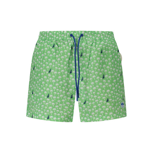 Green Polyester Swimwear