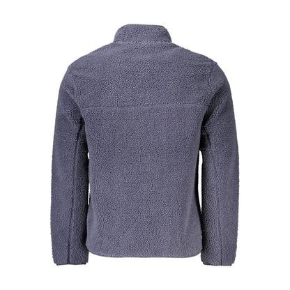 Blue Polyester Men Sweater