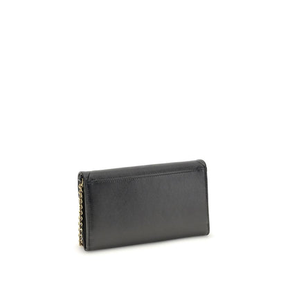 Spin Wallet with Flap and Chain