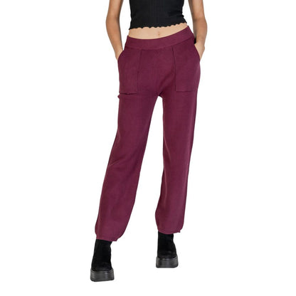 Purple Viscose Pant