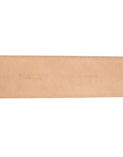 Burgundy Leather Gold Metal Buckle Women Belt