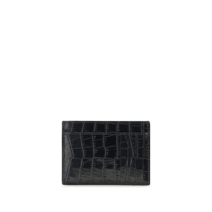 Croco leather Card Holder