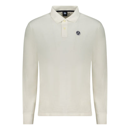 White Cotton Polo Shirt