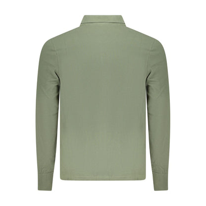 Green Cotton Polo Shirt