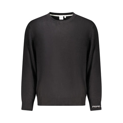 Black Cotton Sweater