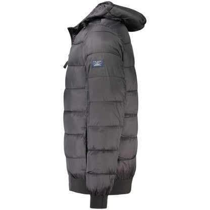 Black Polyamide Jackets & Coat