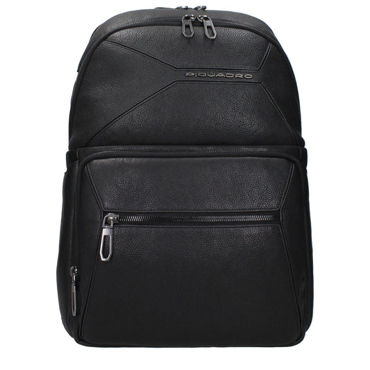 Black Leather Backpacks