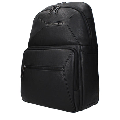 Black Leather Backpacks