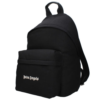 Black Fabric Backpacks