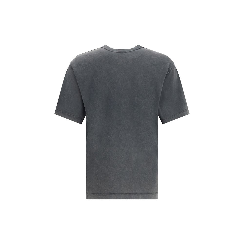 Cotton T-Shirt with velvety logo