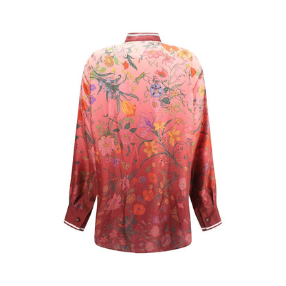 Silk floral Shirt