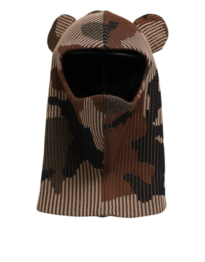Multicolor Camouflage Balaclava Mask Men Cap One Size Hat