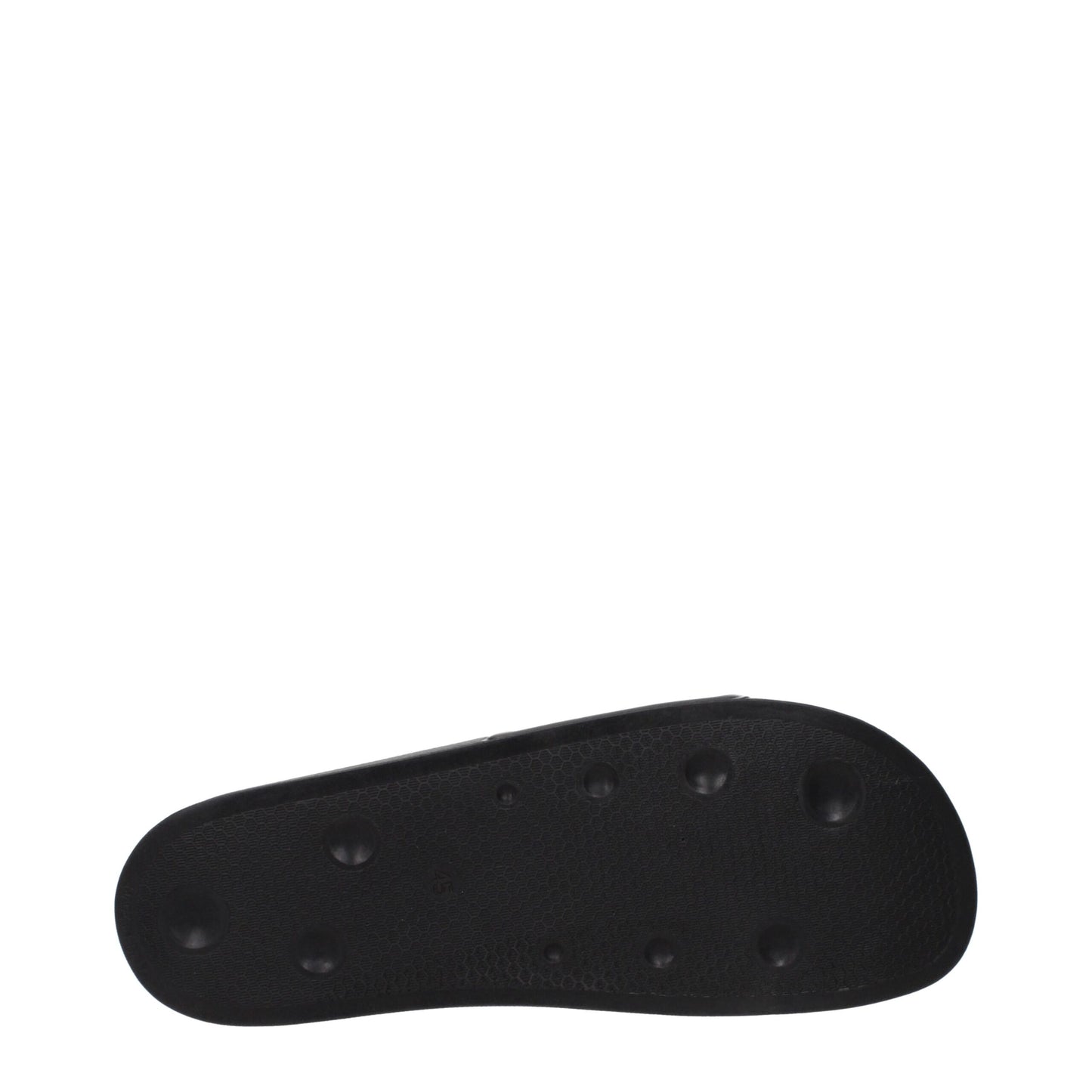 Black Cotton Slippers Sandals