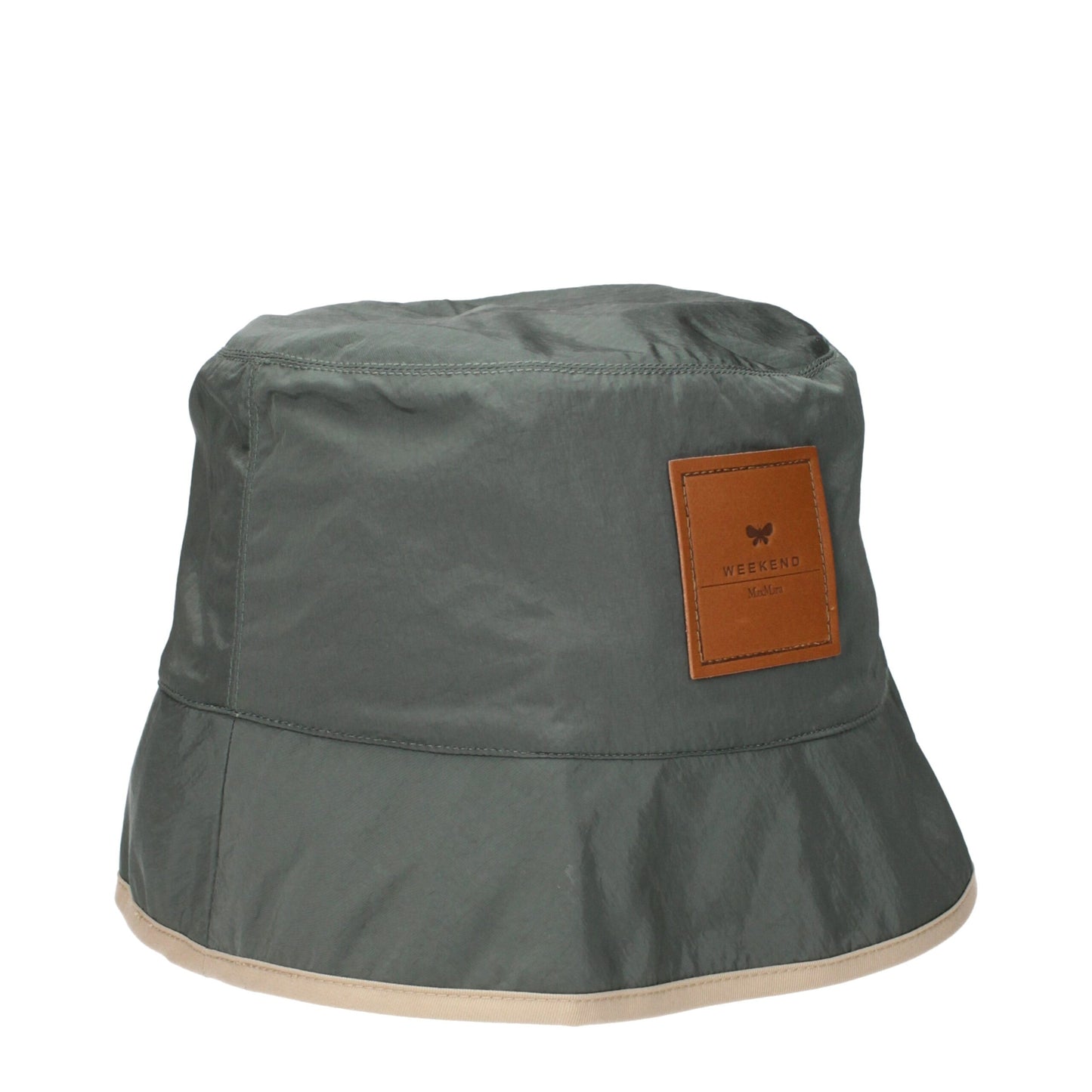 Green Polyamide Bucket Hats