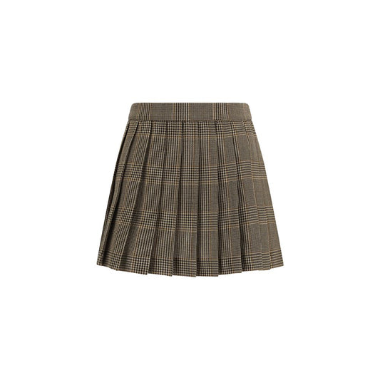 miniskirt with Prince of Wales motif