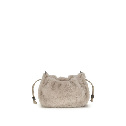 Mellow mini shearling Shoulder Bag