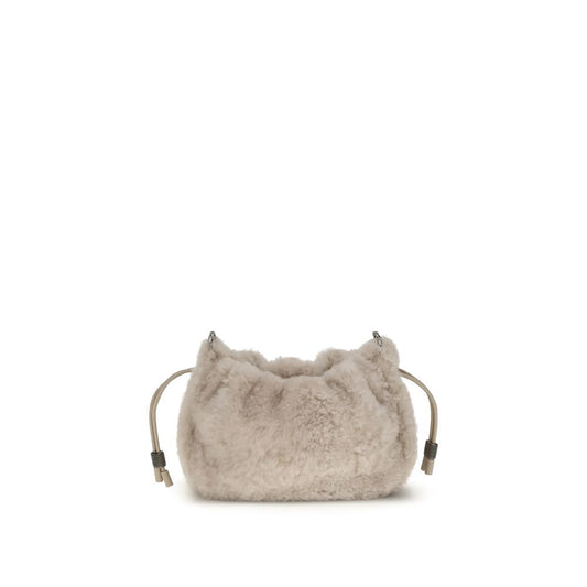 Mellow mini shearling Shoulder Bag