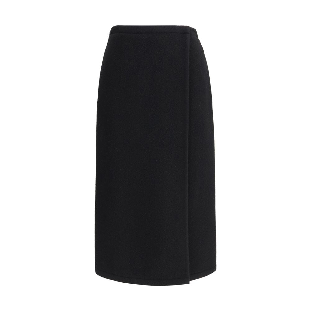 Fleece wrap Skirt in pure Wool