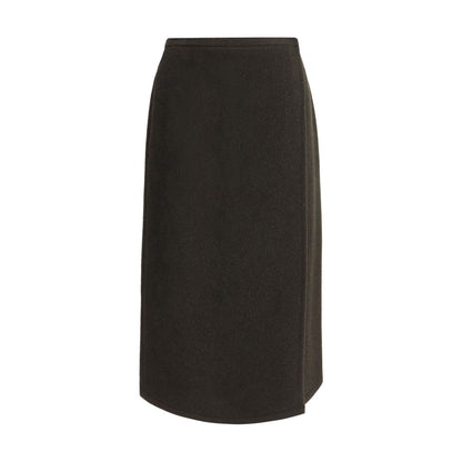 Fleece wrap Skirt in pure Wool