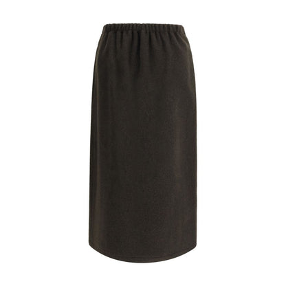 Fleece wrap Skirt in pure Wool
