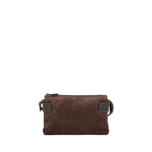 Suede leather Shoulder Bag