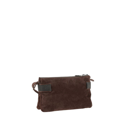 Suede leather Shoulder Bag