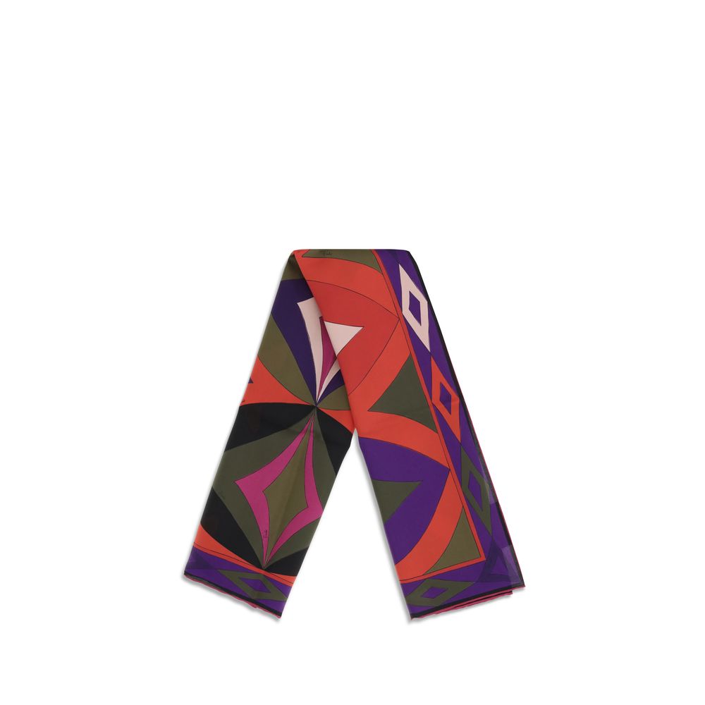 Printed silk Scarf