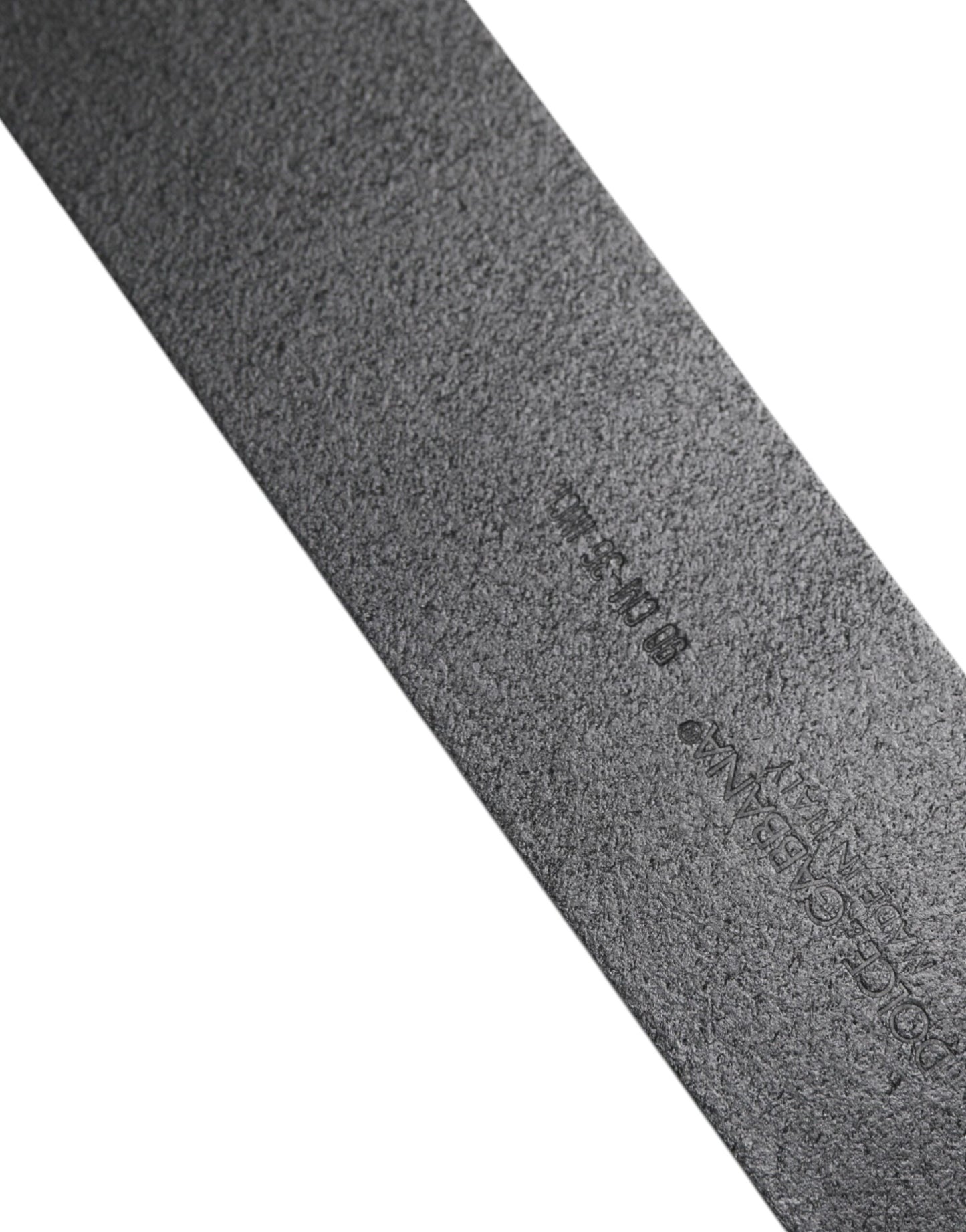 Black Leather Classic Metal Buckle Men Belt