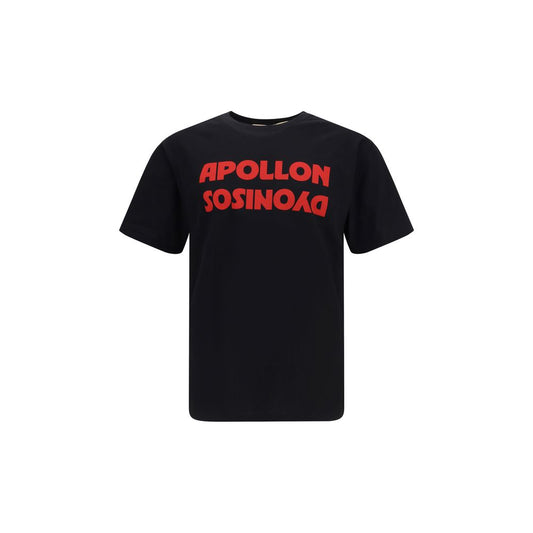 Cotton T-shirt with Apollo Dyonisos graphic print