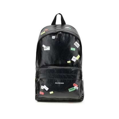 Explorer Backpack with printed stickers
