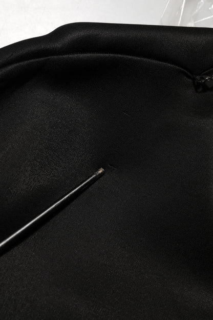 Black Necklace Crystal DG Logo Sweatshirt Sweater