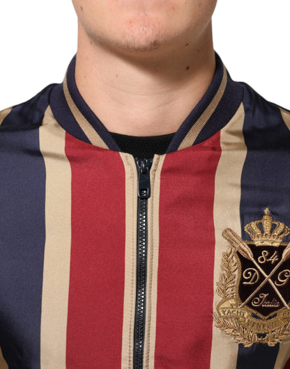 Multicolor #DGMillennials Full Zip Bomber Jacket