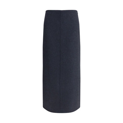 Virgin wool midi Skirt