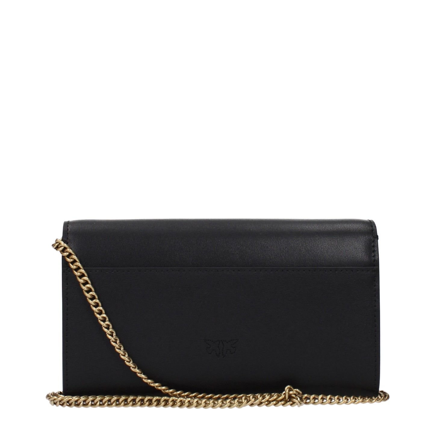 Black Leather Clutch Bags