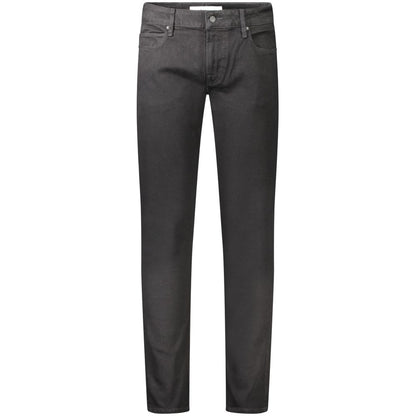 Black Cotton Jeans Denim